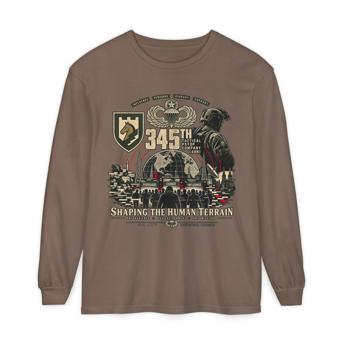 345th Tactical PSYOP Company (Airborne) — Long Sleeve