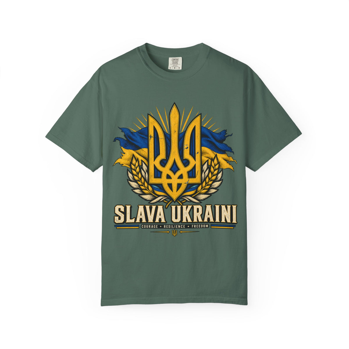Slava Ukraini — Tryzub