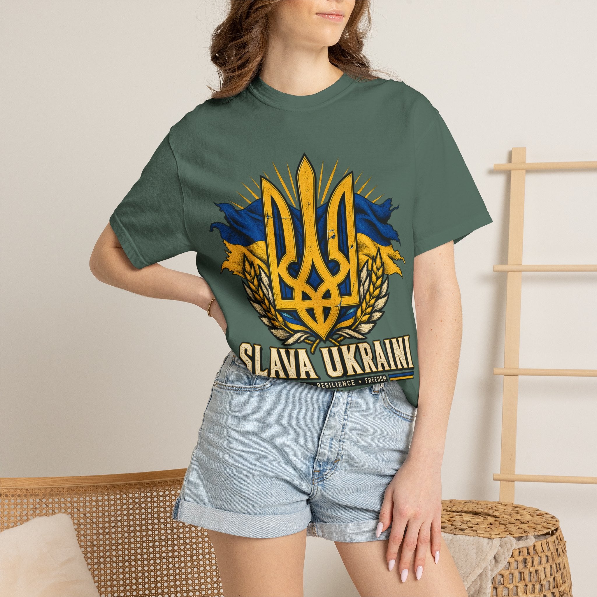 Slava Ukraini — Tryzub