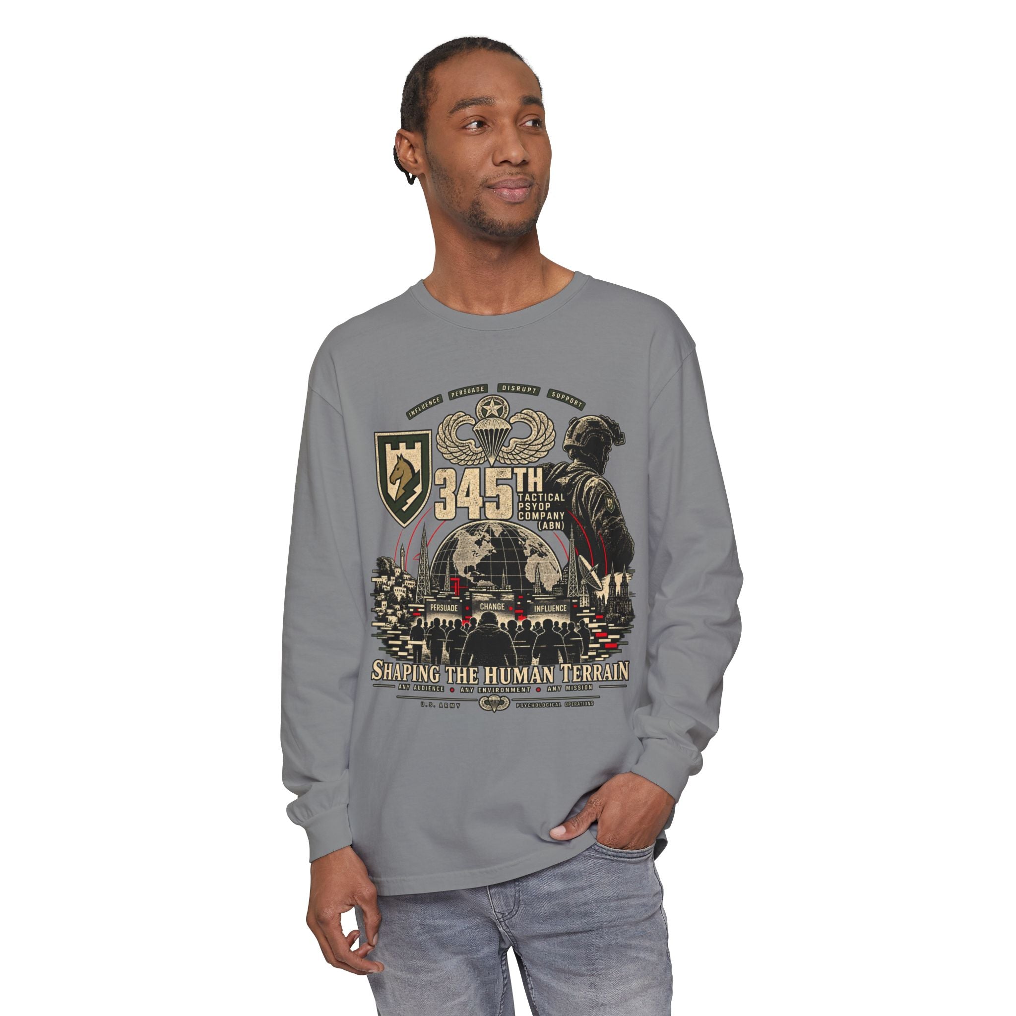 345th Tactical PSYOP Company (Airborne) — Long Sleeve