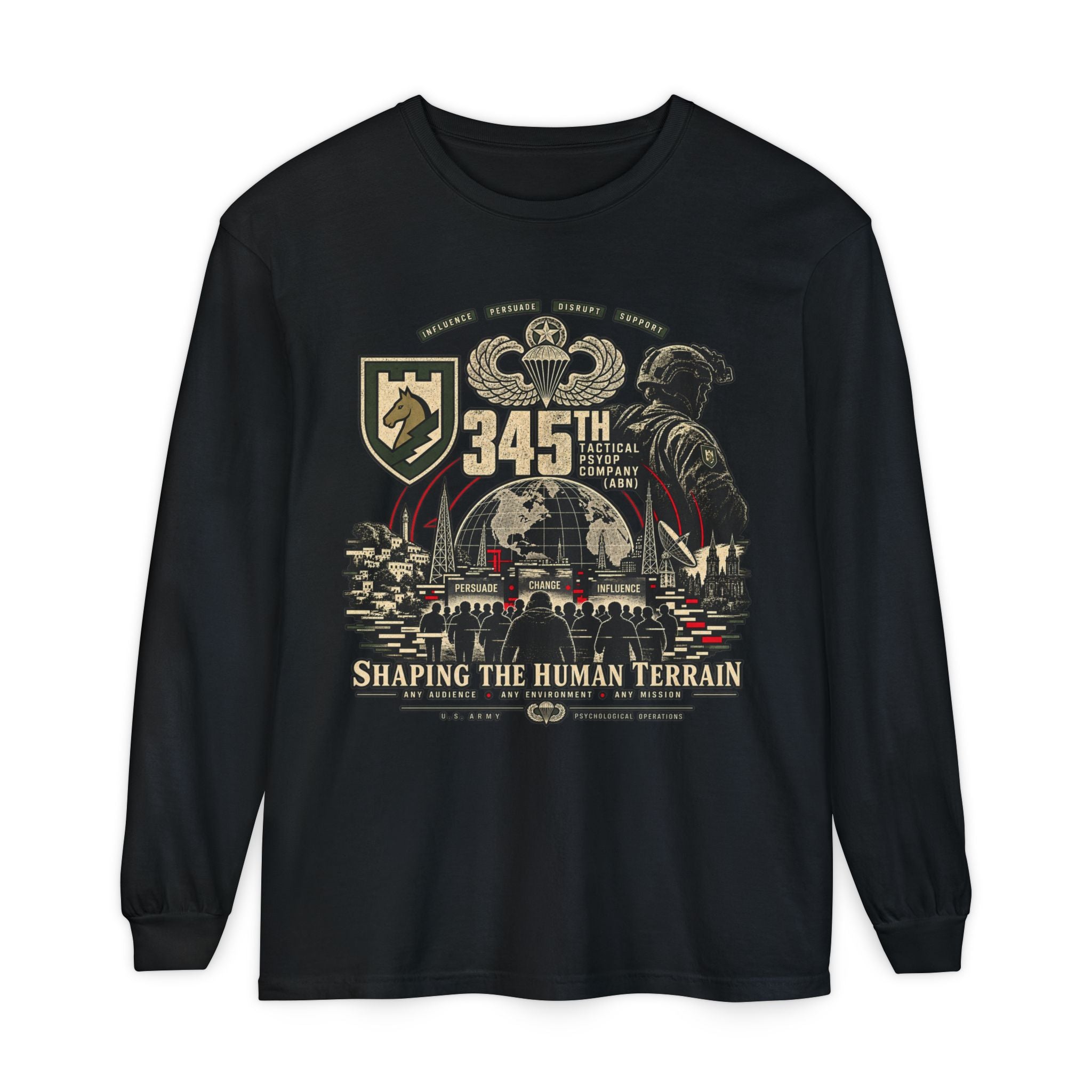 345th Tactical PSYOP Company (Airborne) — Long Sleeve