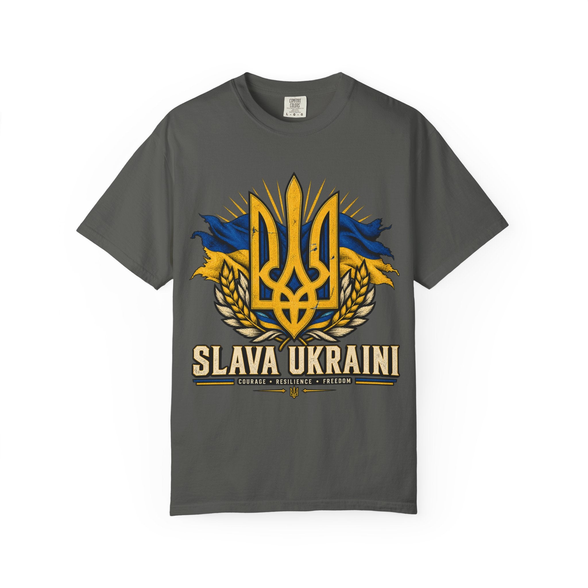 Slava Ukraini — Tryzub