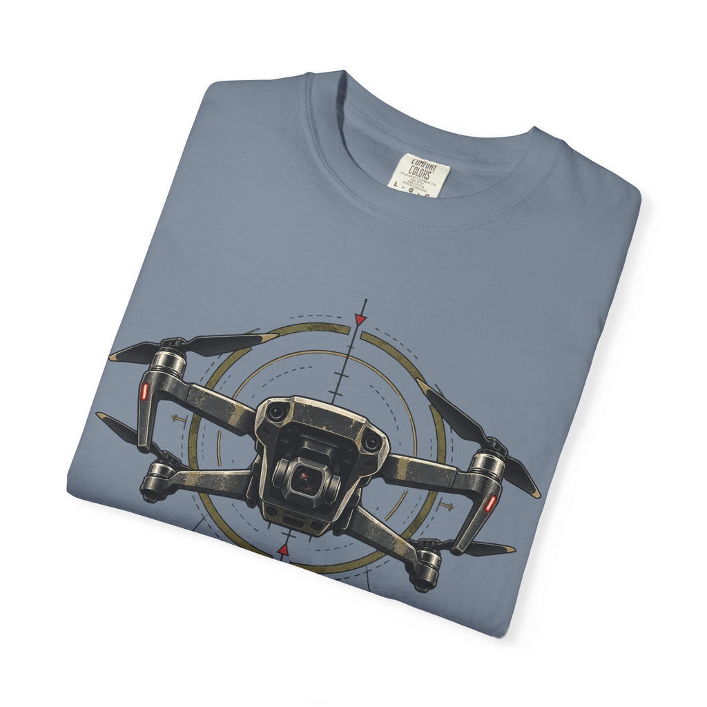 Drone Pilot T‑Shirt — "Overwatch From Above" Aerial Drone Crew Tee