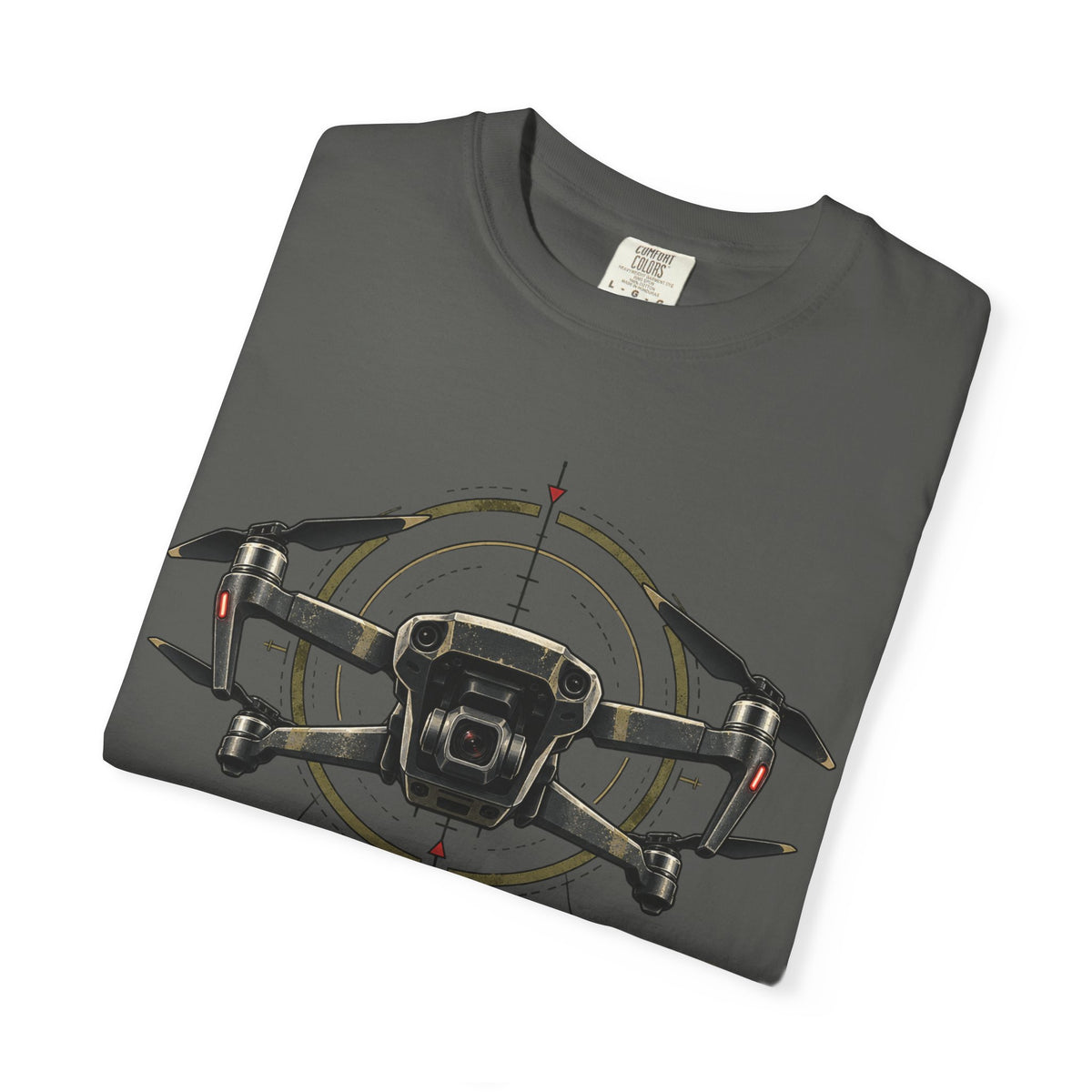 Drone Pilot T‑Shirt — "Overwatch From Above" Aerial Drone Crew Tee