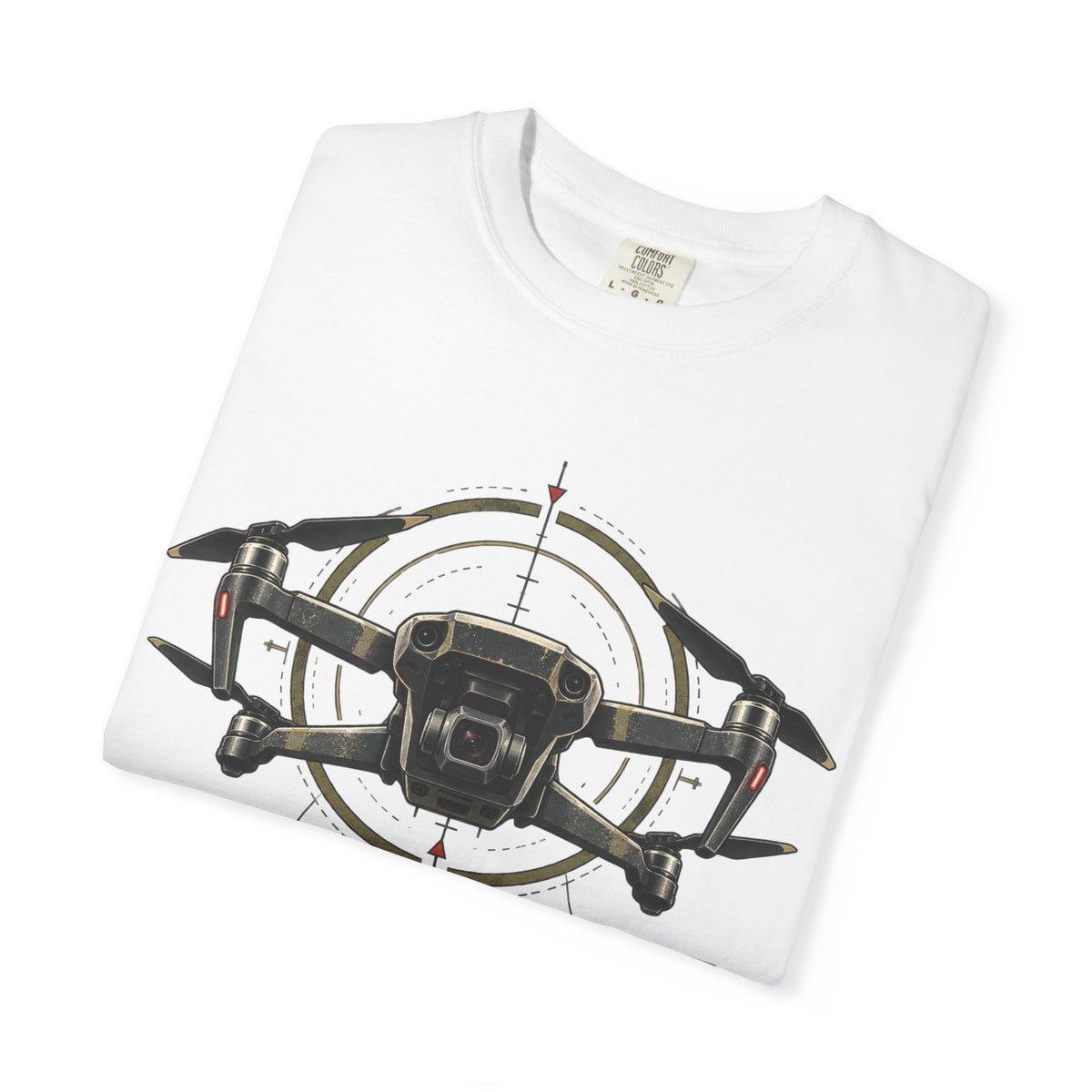 Drone Pilot T‑Shirt — "Overwatch From Above" Aerial Drone Crew Tee