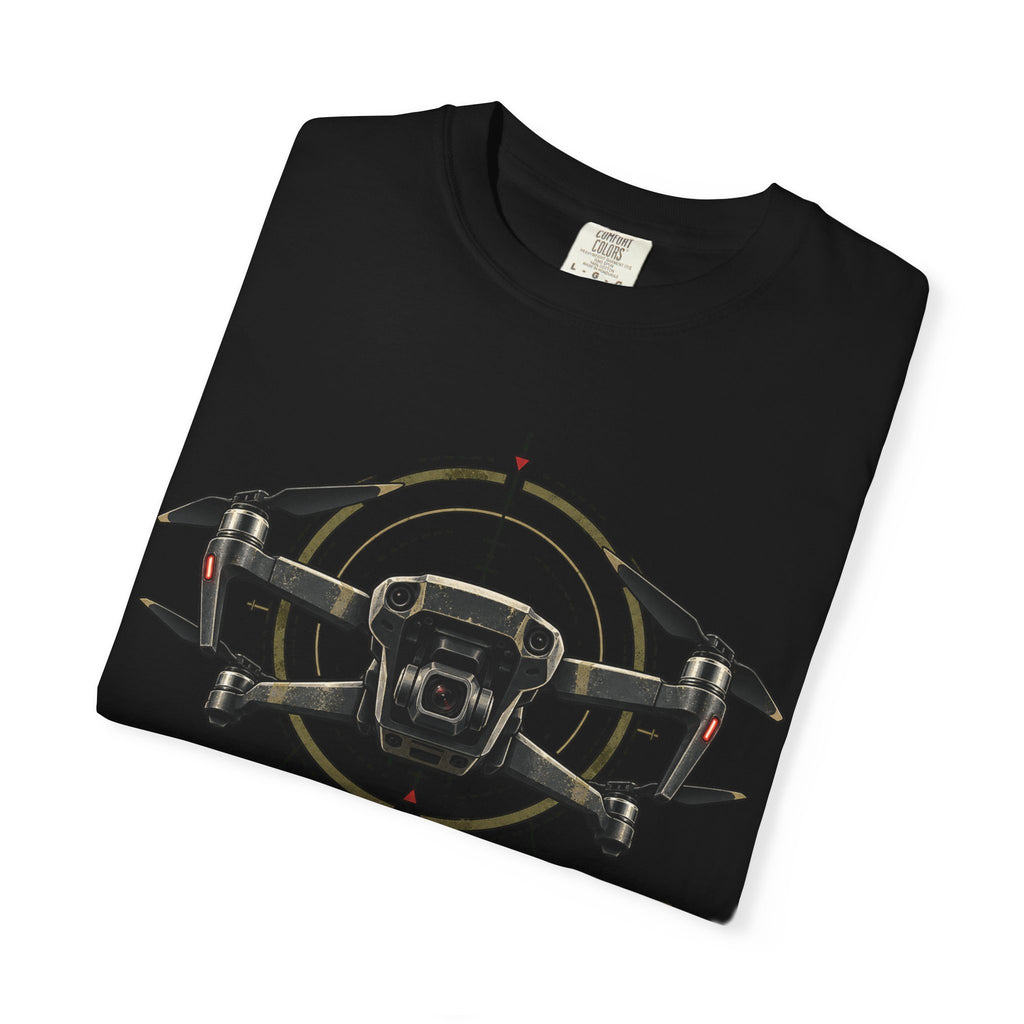 Drone Pilot T‑Shirt — "Overwatch From Above" Aerial Drone Crew Tee