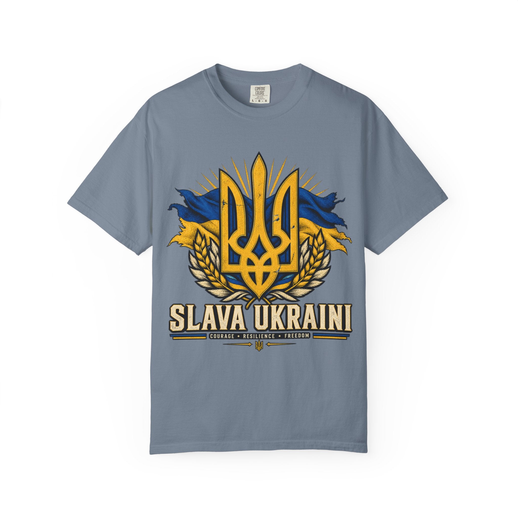 Slava Ukraini — Tryzub