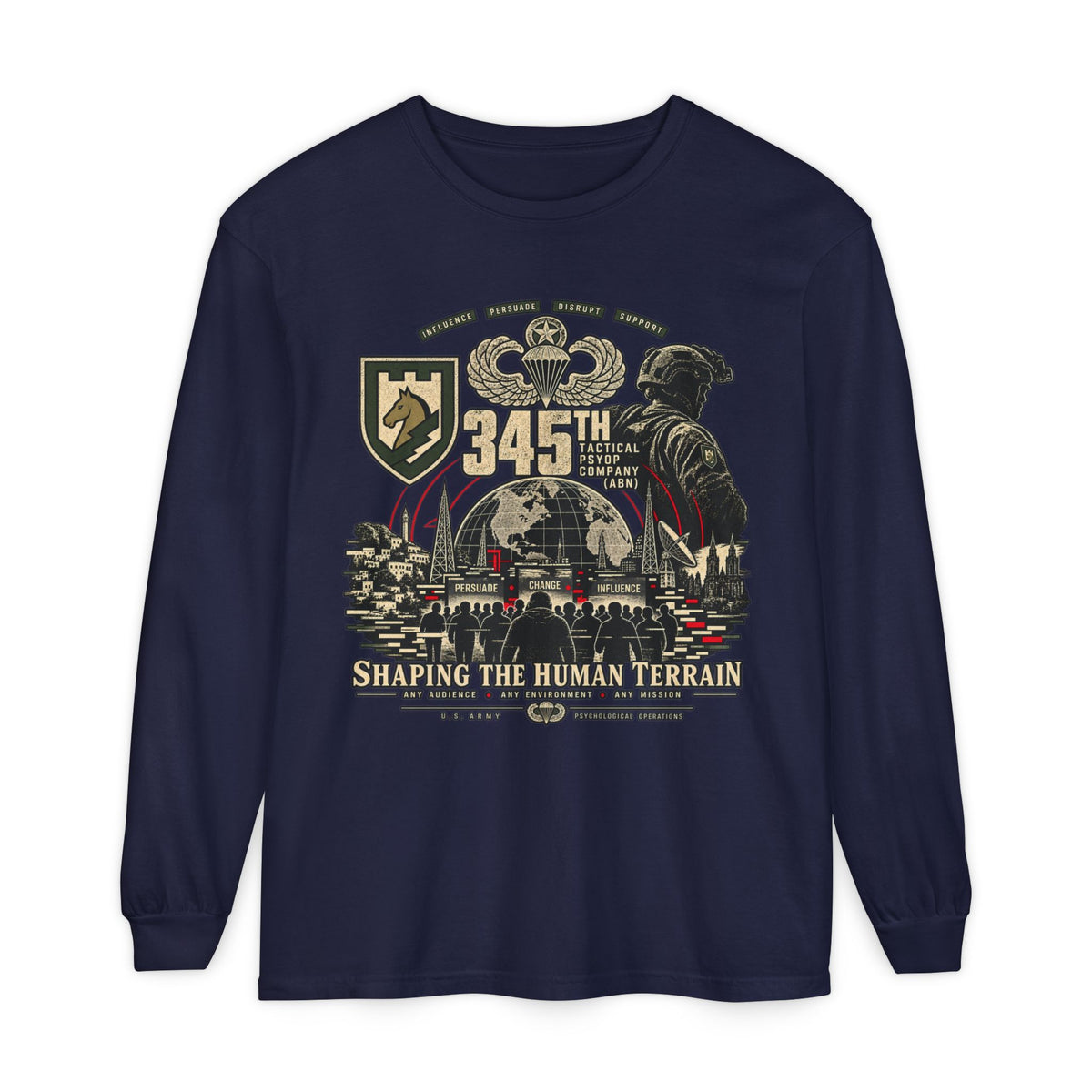 345th Tactical PSYOP Company (Airborne) — Long Sleeve