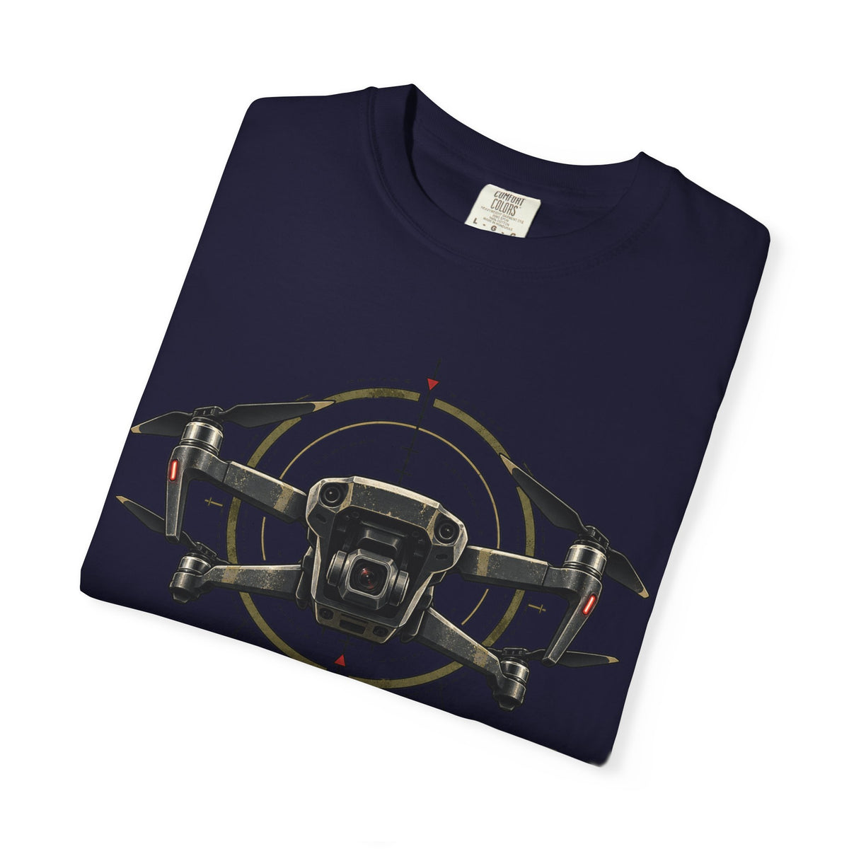 Drone Pilot T‑Shirt — "Overwatch From Above" Aerial Drone Crew Tee
