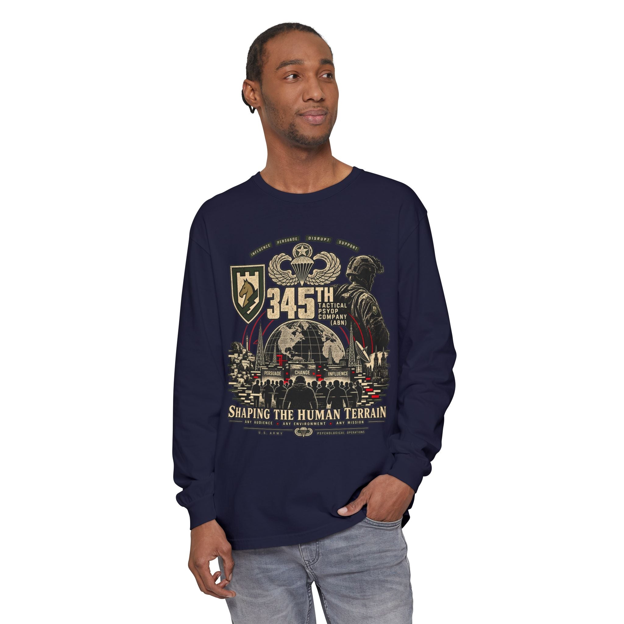 345th Tactical PSYOP Company (Airborne) — Long Sleeve