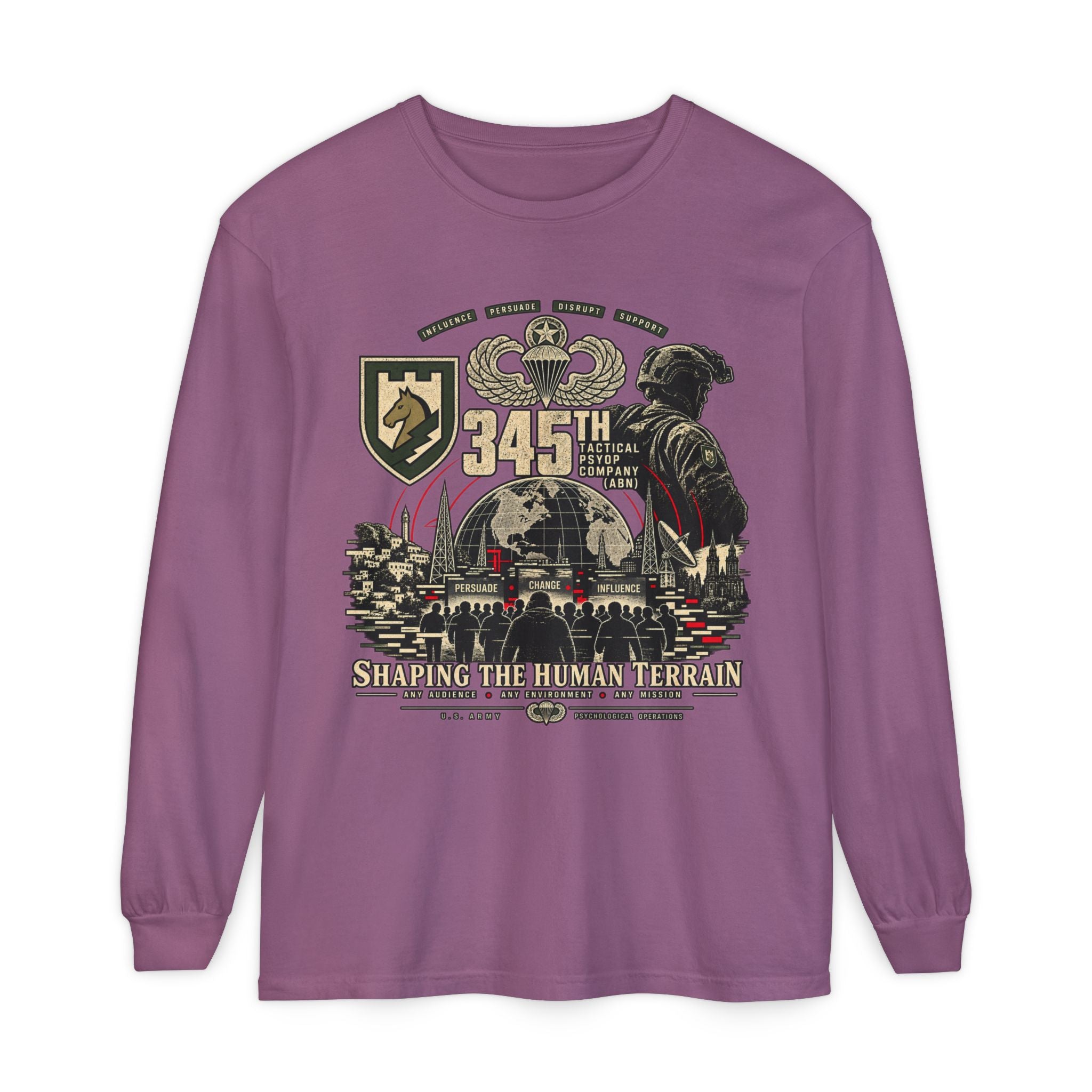 345th Tactical PSYOP Company (Airborne) — Long Sleeve