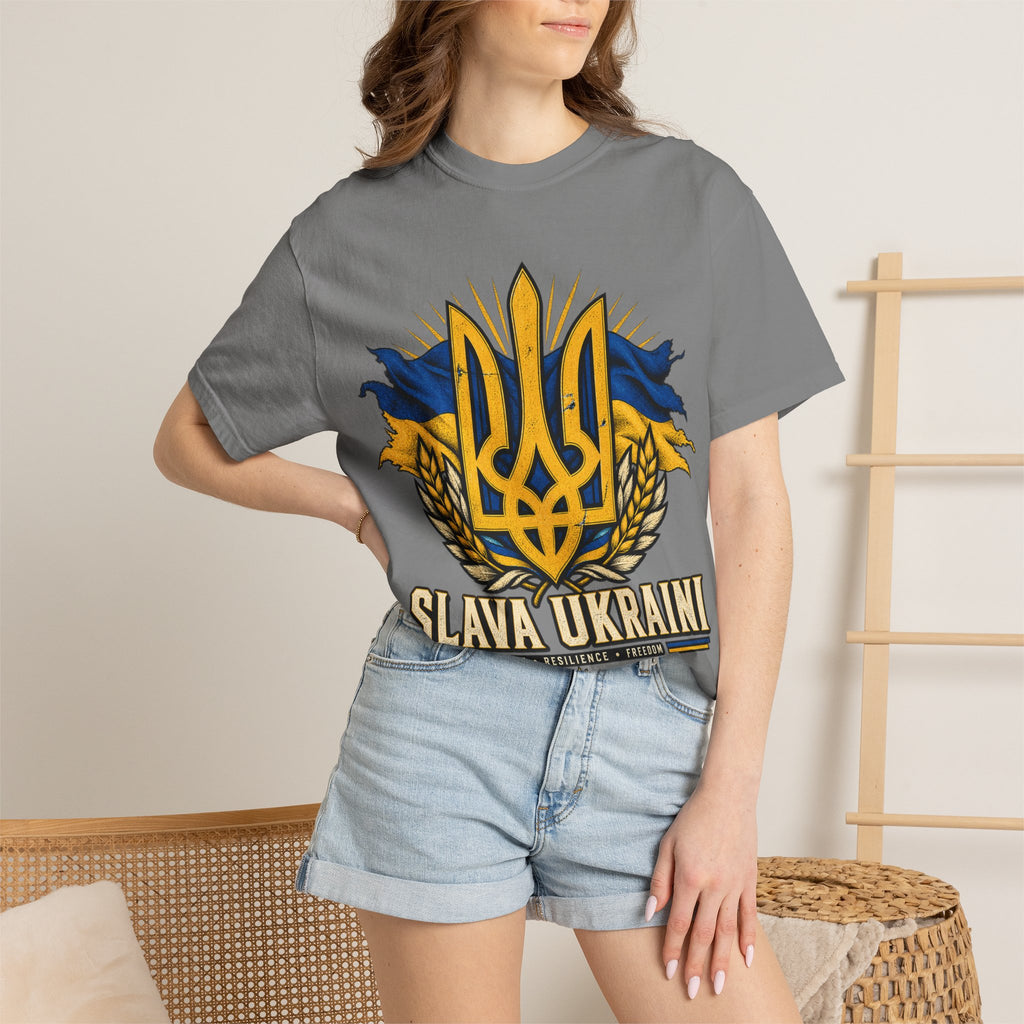 Slava Ukraini — Tryzub
