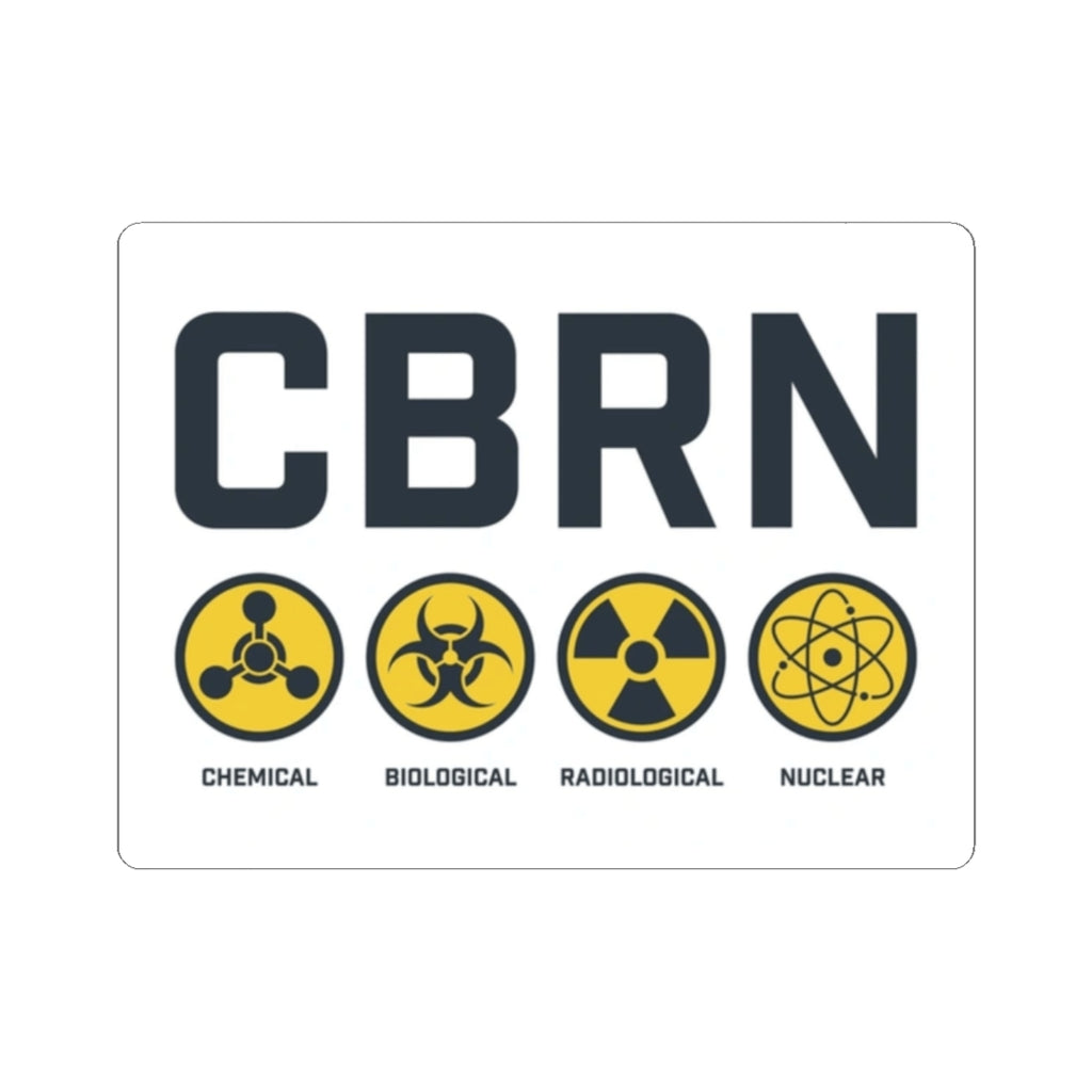 CBRN Hazard — Sticker