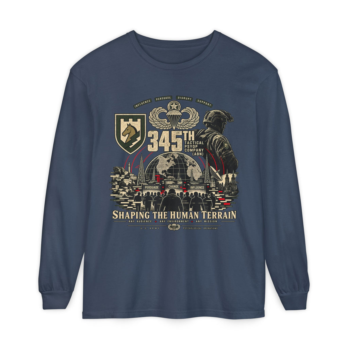 345th Tactical PSYOP Company (Airborne) — Long Sleeve