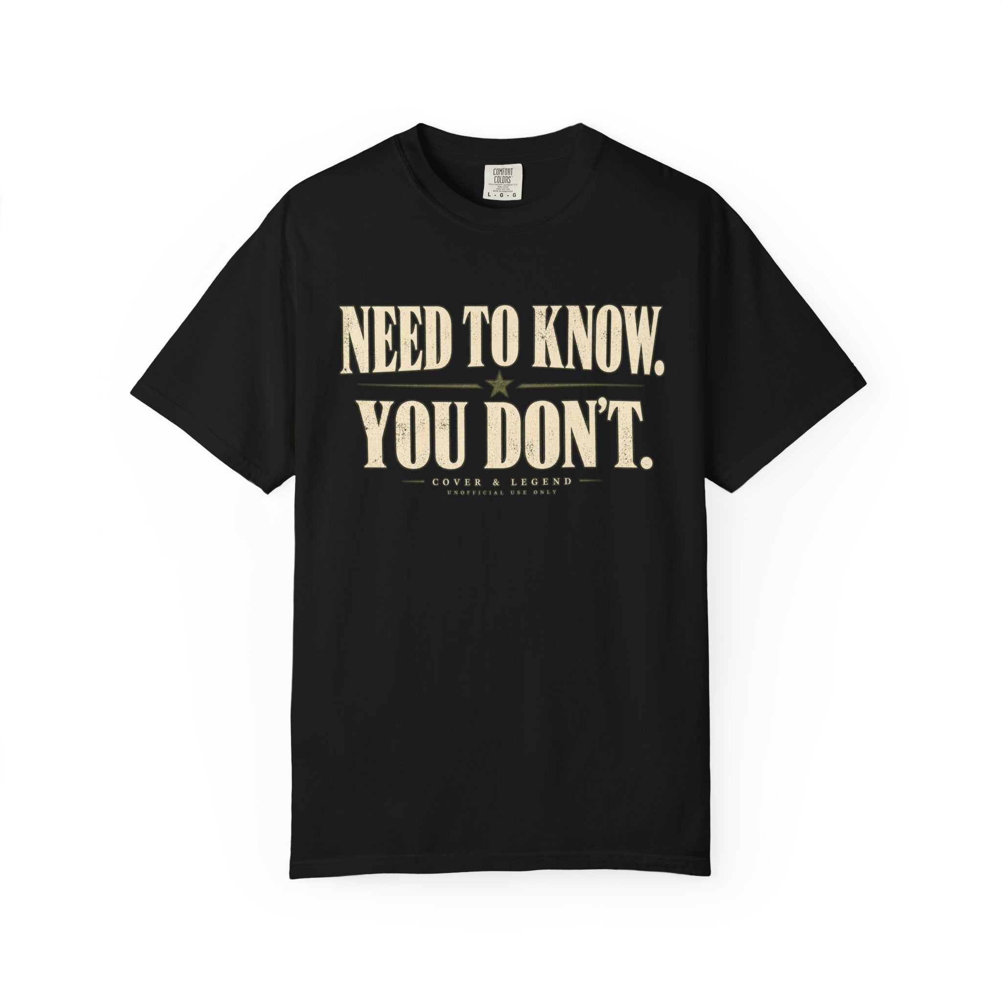 Need to Know. You Don't.