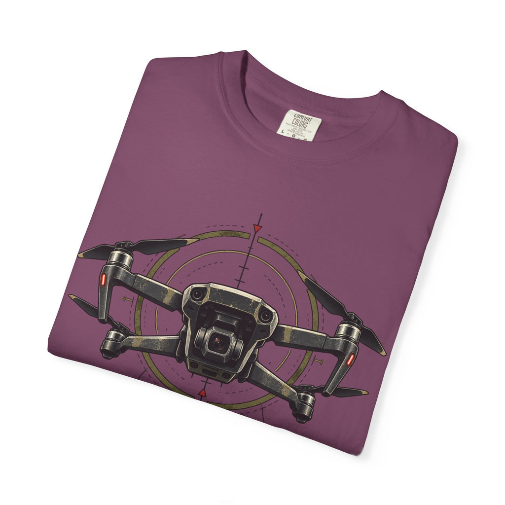 Drone Pilot T‑Shirt — "Overwatch From Above" Aerial Drone Crew Tee