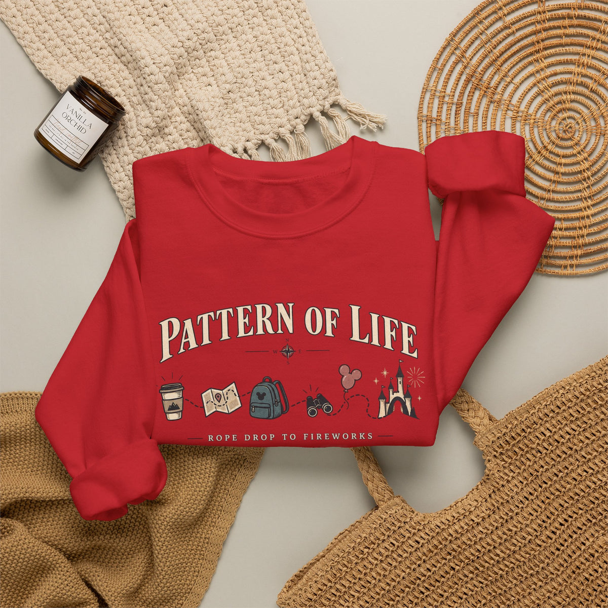 Pattern of Life Crewneck