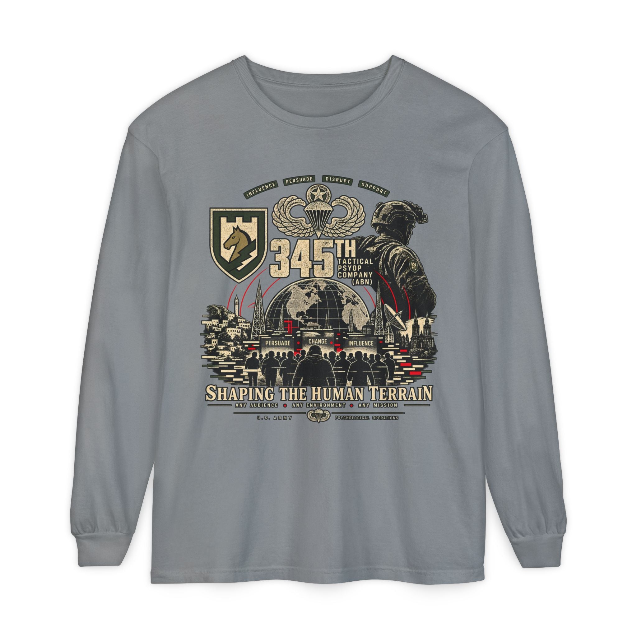 345th Tactical PSYOP Company (Airborne) — Long Sleeve